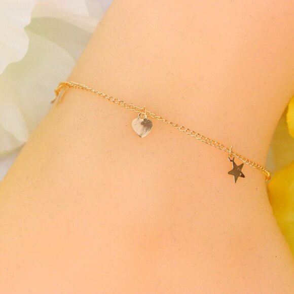 "Minimalist Anklet, Sleek & Modern Design, Women’s Fashion, YC110238-A - Picture 1 of 10
